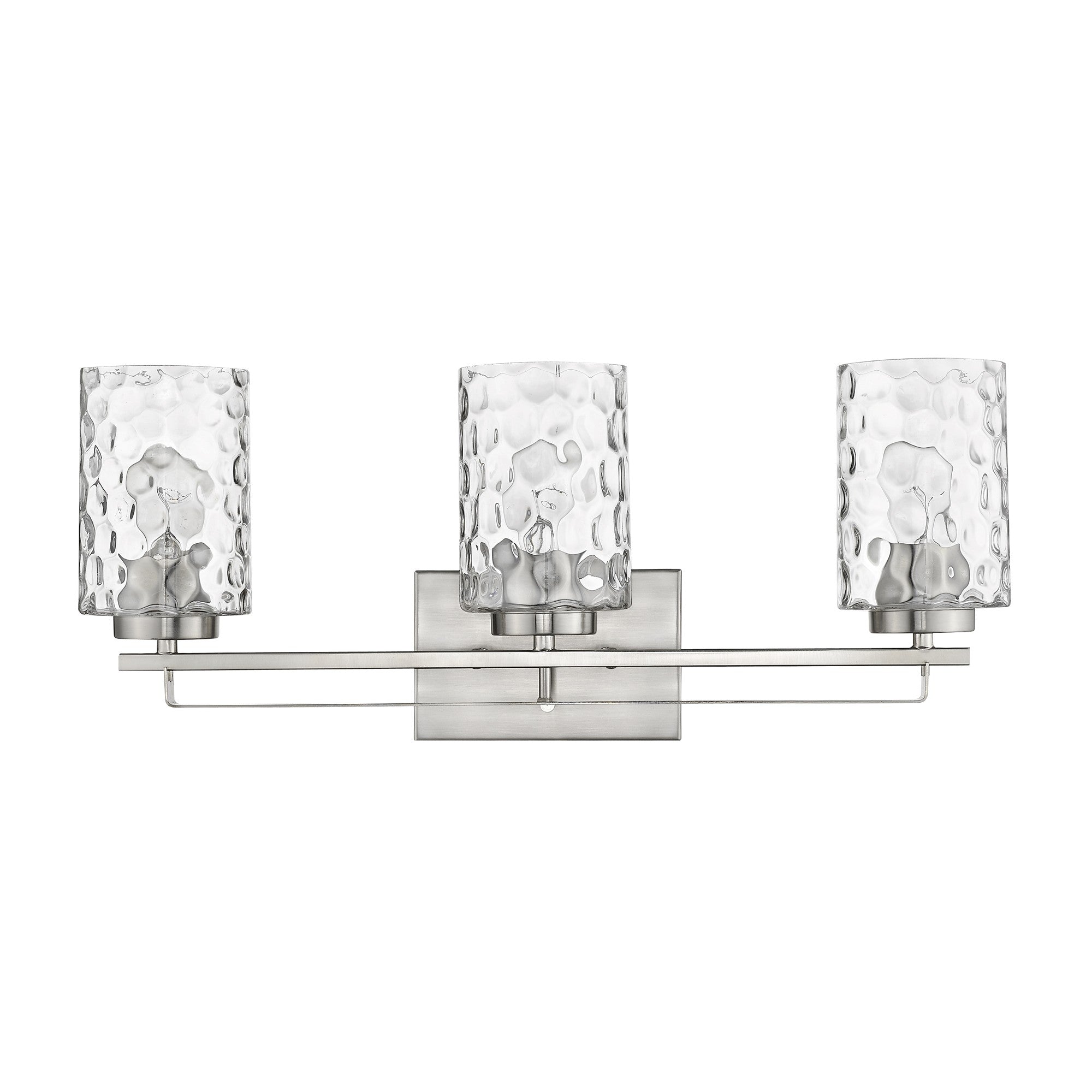 Livvy 3-Light Satin Nickel Vanity