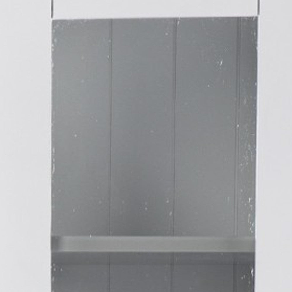 White Cornice Molding Curio with Glass Door