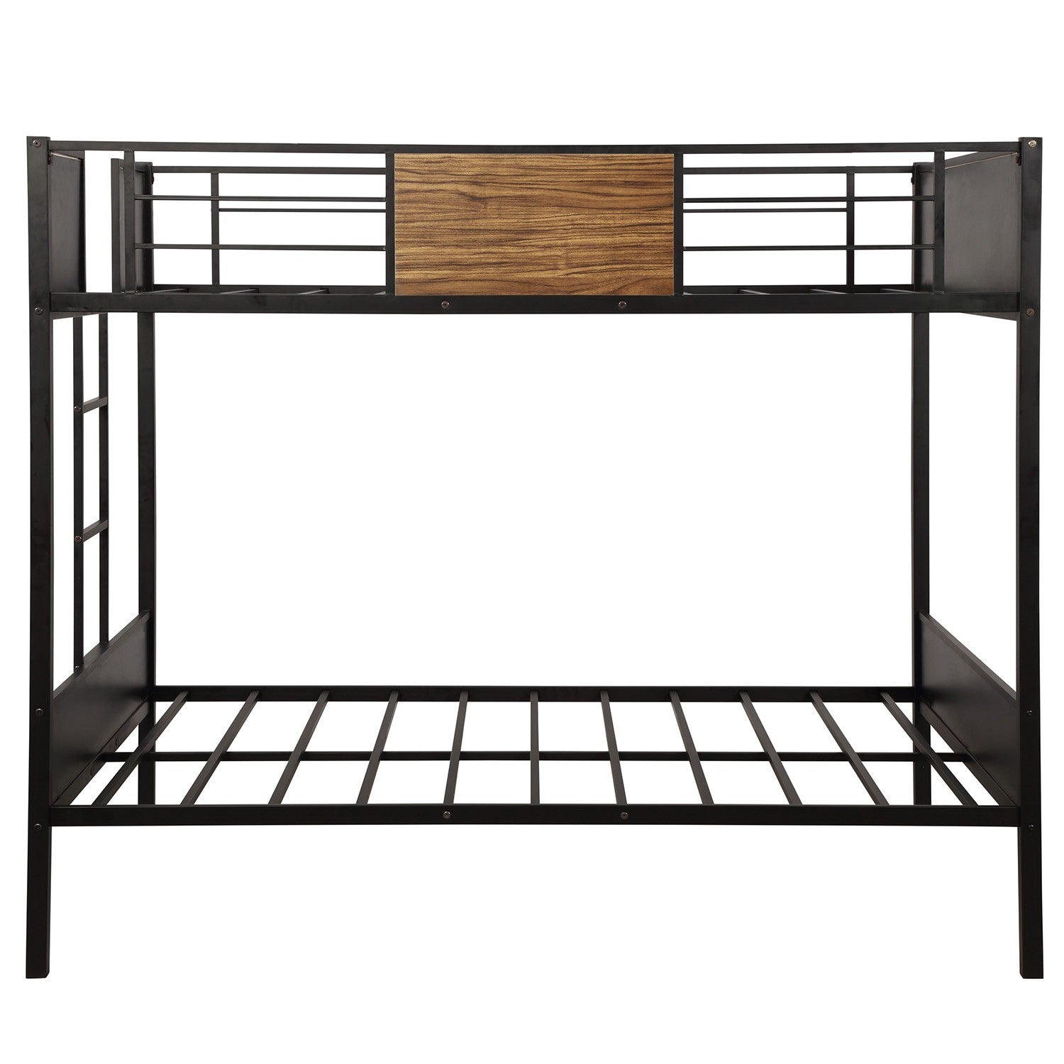 Black Brown Full Over Full Bunk Bed